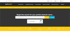 Desktop Screenshot of clients.alpshost.com